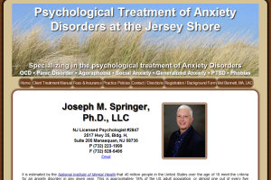 Dr. Joseph Springer - Jersey Shore Anxiety Treatment